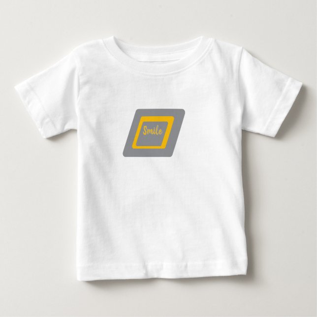 Camiseta De Bebé Forma geométrica (Anverso)