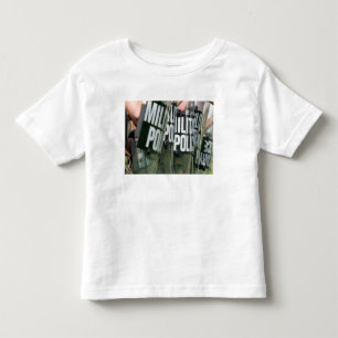 Camiseta De Bebé Formación del control de alboroto
