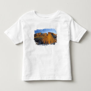 Camiseta De Bebé formaciones de Badlands en el Parque Provincial Di