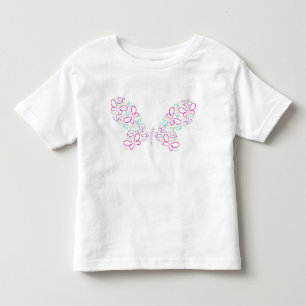 Camiseta De Bebé Formas de mariposa