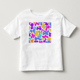 Camiseta De Bebé Formas líquidas de ácido brillante