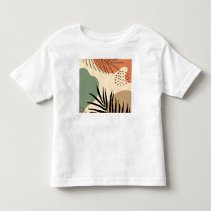 Camiseta De Bebé Formas orgánicas botánicas
