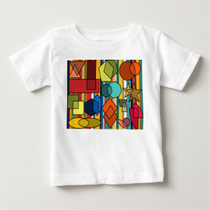 Camiseta De Bebé Formas y líneas de Bauhaus