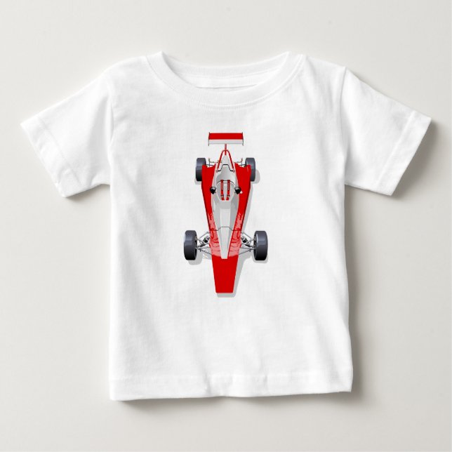 Camiseta De Bebé Formula 1 race car (Anverso)