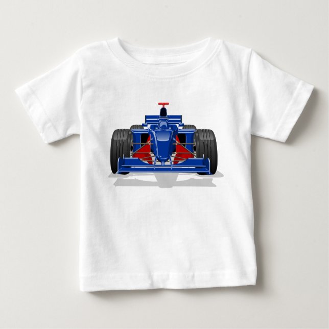 Camiseta De Bebé Formula 1 race car (Anverso)