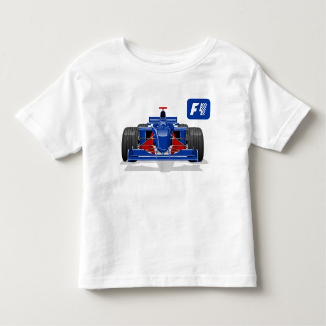Camiseta De Bebé Formula 1 race car (Anverso)