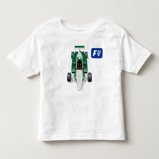 Camiseta De Bebé Formula 1 race car (Anverso)