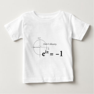 Camiseta De Bebé Fórmula de la matemáticas de la identidad de Euler