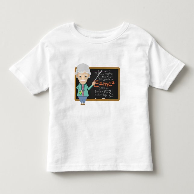 Camiseta De Bebé Fórmula EMC2 de profesor de ciencias (Anverso)