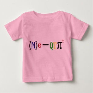 Camiseta De Bebé Fórmula para bebés QTPI al cuadrado!
