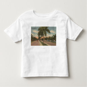 Camiseta De Bebé Fort Lauderdale, la Florida - vista de los Olas de