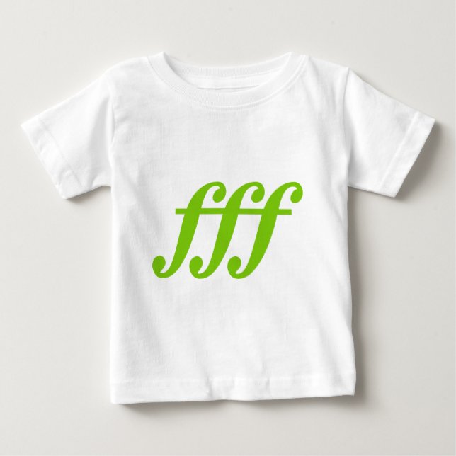 Camiseta De Bebé Fortissimo Possibile (Anverso)