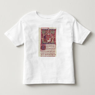 Camiseta De Bebé Fortuna ciega de la diosa con rey Arturo
