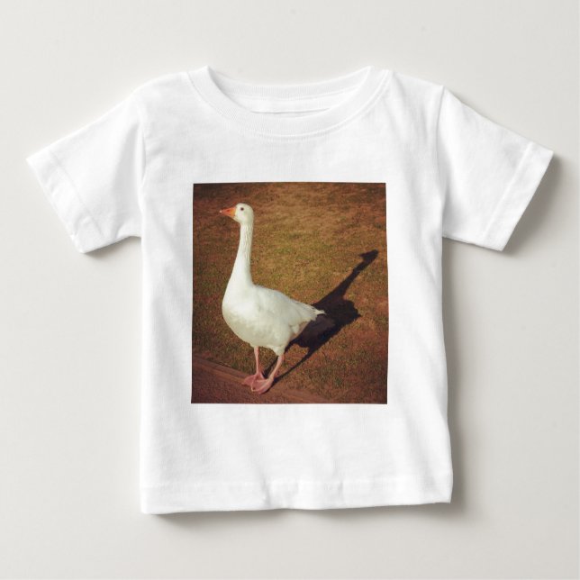Camiseta De Bebé Foto cuadrada - Goose (Anverso)