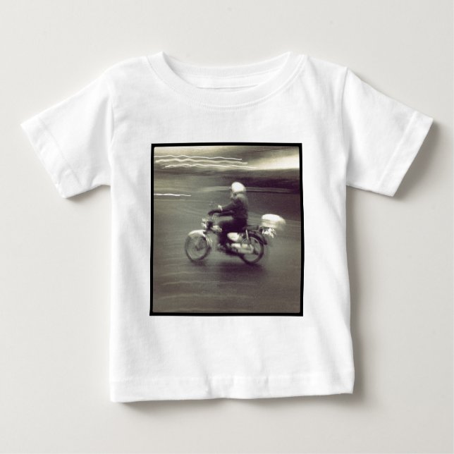 Camiseta De Bebé Foto cuadrada - Mezclado rápido (Anverso)