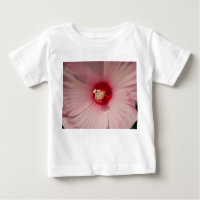 Foto De Floral Rosa Hibiscus Toddler Ruffle Tee