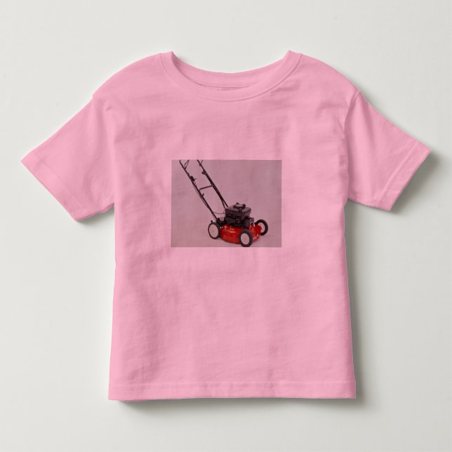 Camiseta De Bebé Foto del cortacésped (Anverso)