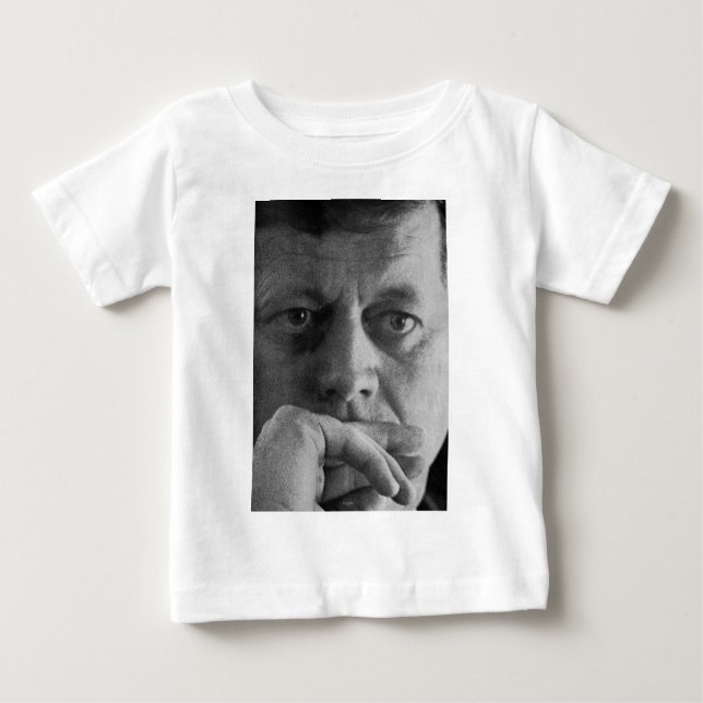 Camiseta De Bebé Fotografía de John F. Kennedy (Anverso)