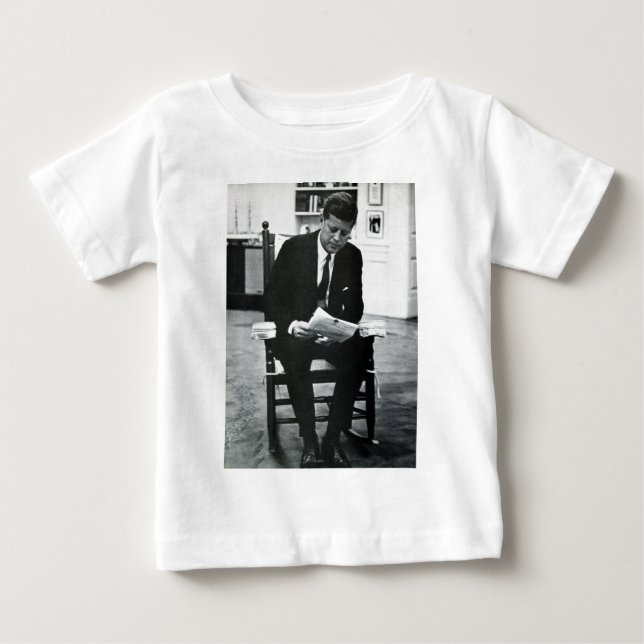 Camiseta De Bebé Fotografía de John F. Kennedy 2 (Anverso)