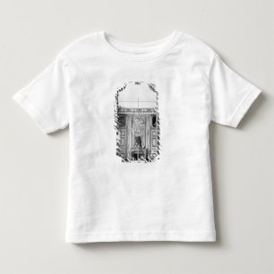 Camiseta De Bebé Fotografía de un espejo en el castillo francés d