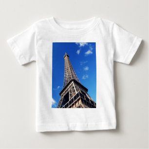 Camiseta De Bebé Fotografía de viajes de la Torre Eiffel Francia