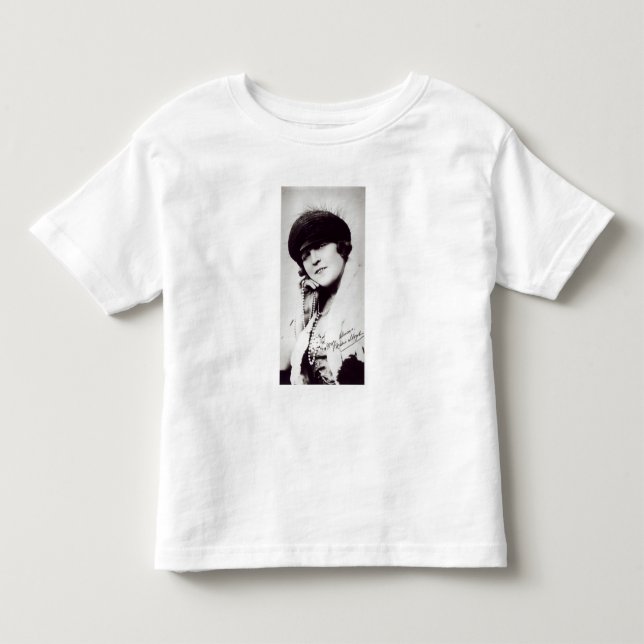 Camiseta De Bebé Fotografía firmada de Marie Lloyd (Anverso)