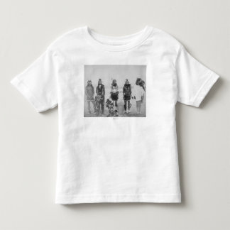 Camiseta De Bebé Fotografía india de 5 de la hierba guerreros de la