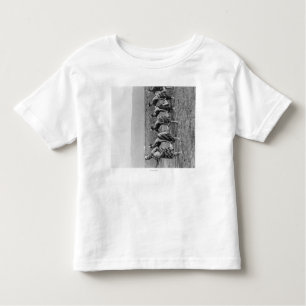 Camiseta De Bebé Fotografía maorí de la danza de guerra