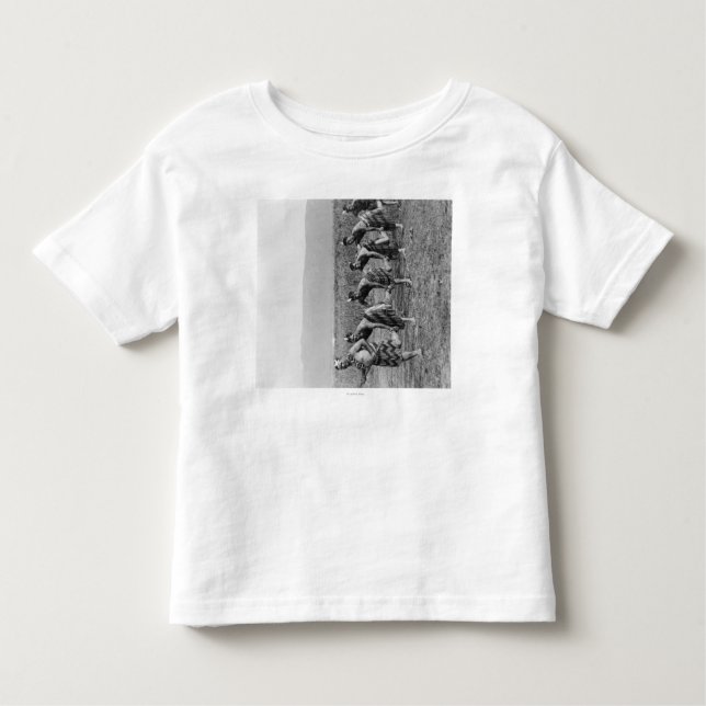 Camiseta De Bebé Fotografía maorí de la danza de guerra (Anverso)