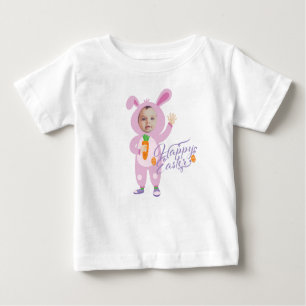 Camiseta De Bebé Fotografía personalizada de moda de moda para cone