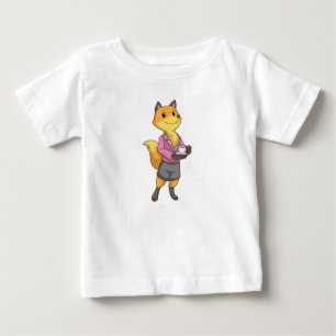 Camiseta De Bebé Fox como secretario de la Copa de Café
