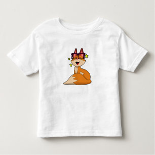 Camiseta De Bebé Fox con gafas