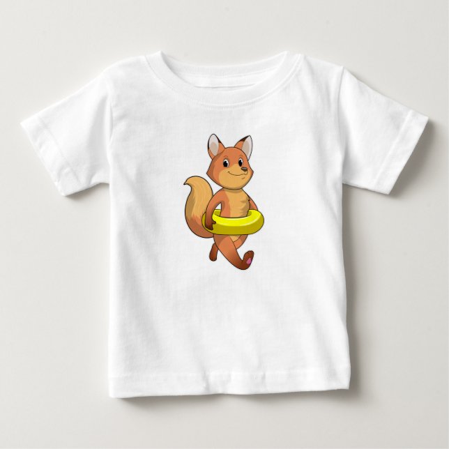 Camiseta De Bebé Fox con Lifebuoy (Anverso)