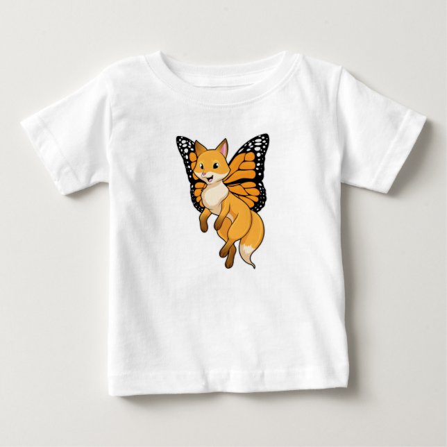 Camiseta De Bebé Fox con Wing (Anverso)