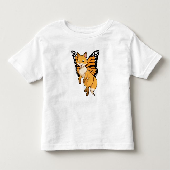 Camiseta De Bebé Fox con Wing (Anverso)
