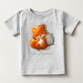 Camiseta De Bebé Fox cub anime