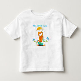 Camiseta De Bebé Fox de primavera inspiradora con paraguas