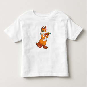 Camiseta De Bebé Fox en Music con Flute.PNG