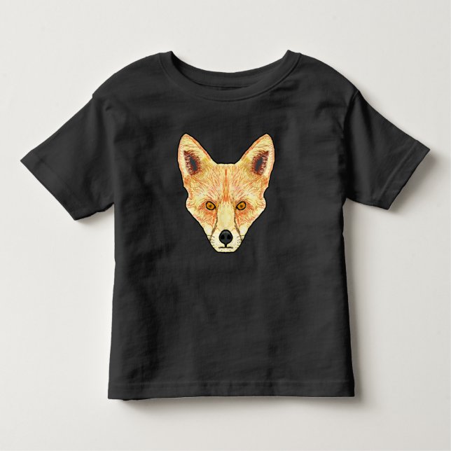 Camiseta De Bebé Fox Face (Anverso)