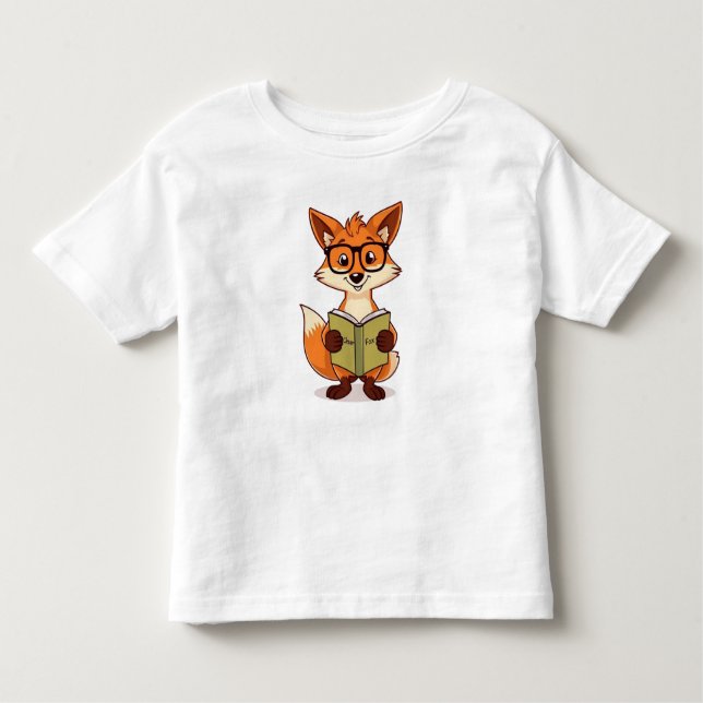 Camiseta De Bebé Fox inteligente (Anverso)