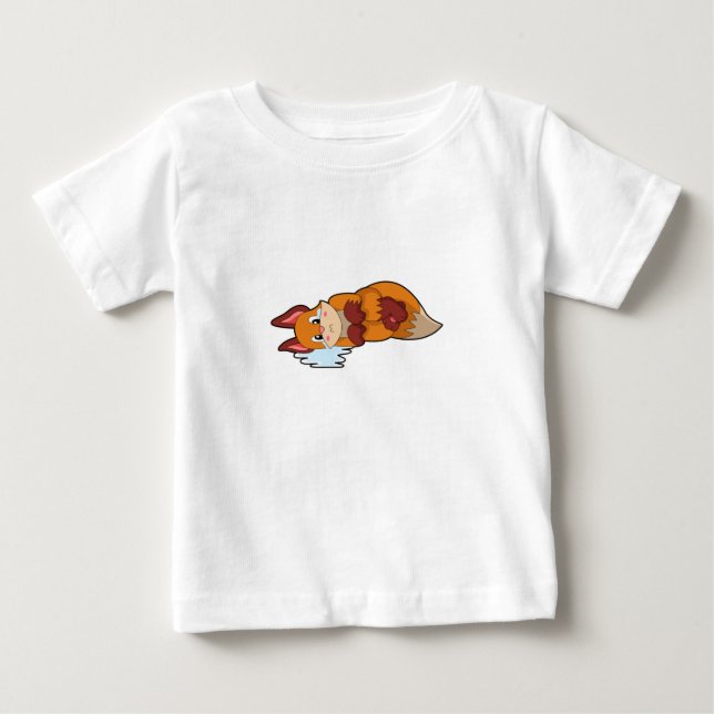Camiseta De Bebé Fox llorando (Anverso)