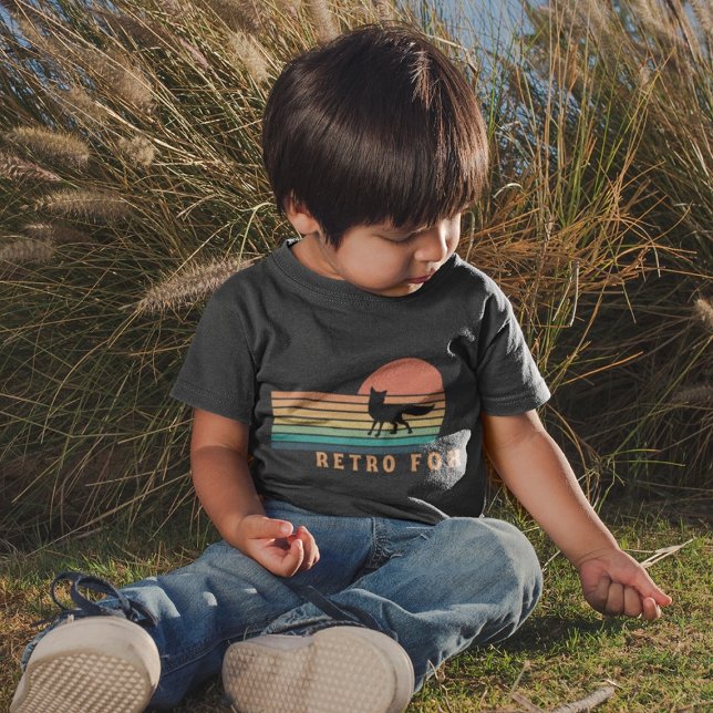 Camiseta De Bebé Fox retro (Subido por el creador)