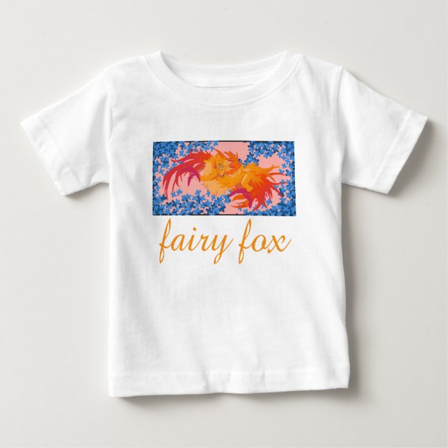 Camiseta De Bebé Fox, vos (Anverso)