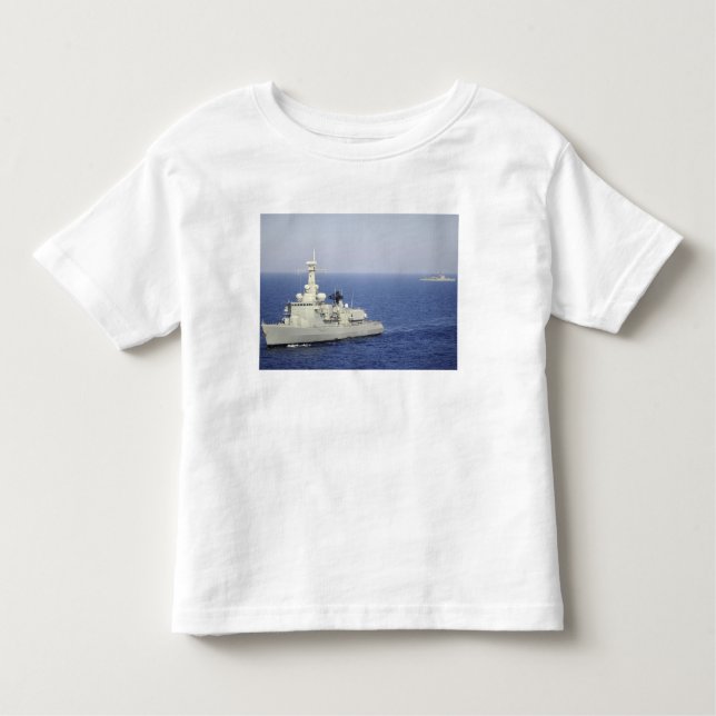 Camiseta De Bebé Fragata de la marina portuguesa NRP Bartolomeu Dia (Anverso)