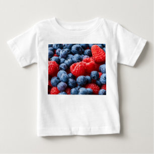 Camiseta De Bebé Frambuesas y arándanos