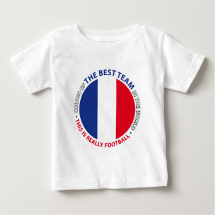Camiseta De Bebé France Frankreich Art Shield