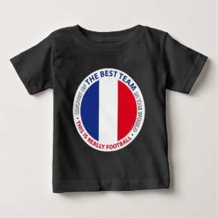 Camiseta De Bebé France Frankreich Art Shield