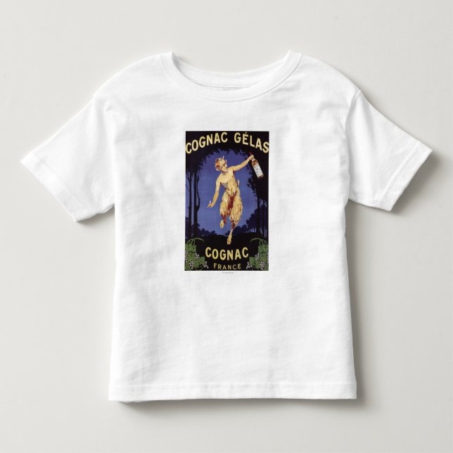 Camiseta De Bebé FranceCognac Gelas PosterFrance promocional (Anverso)