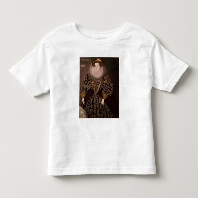Camiseta De Bebé Frances Clinton, Lady Chandos, 1589 (Anverso)