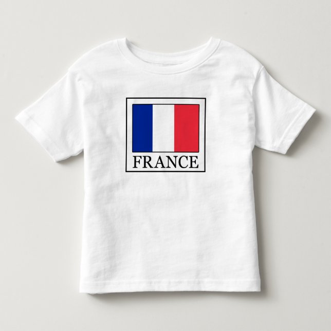 Camiseta De Bebé Francia (Anverso)